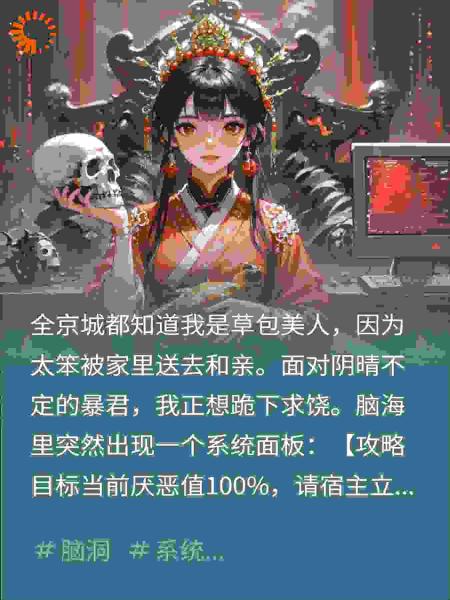 逼我装柔弱哄暴君？我一拳干碎天灵盖，系统当场吓哭了