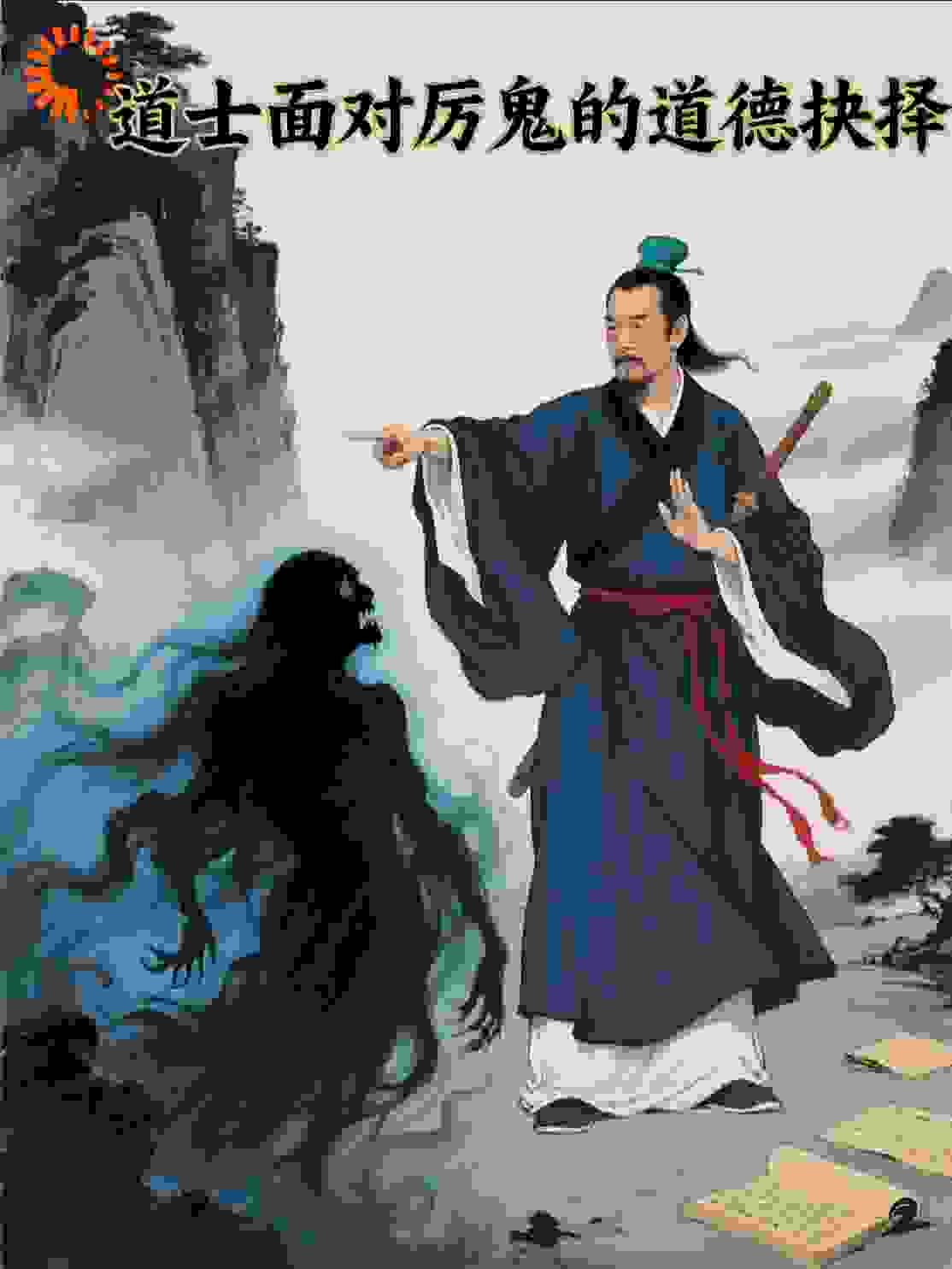 道士面对厉鬼的道德抉择