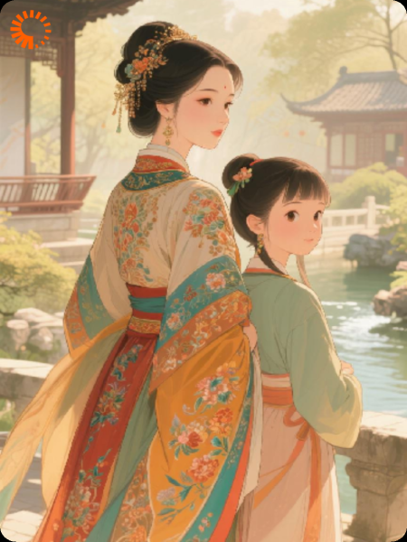 锦灰并蒂莲