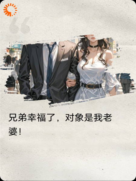 兄弟幸福了，对象是我老婆！