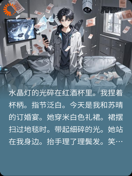 订婚宴上，我看见她头顶出轨率72%
