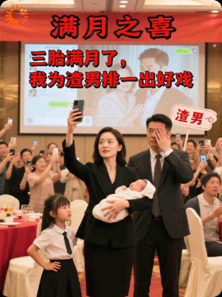 三胎满月了，我为渣夫排一出好戏