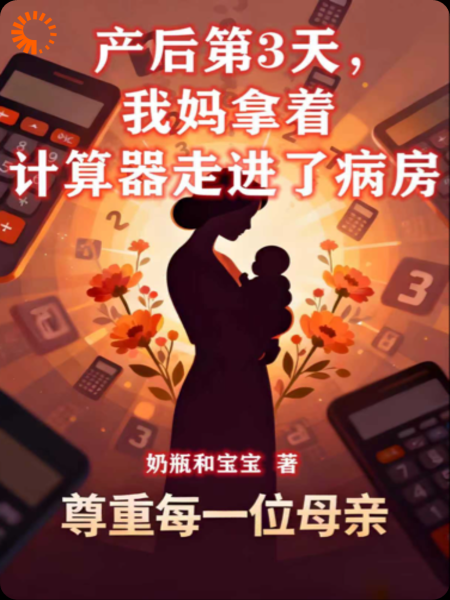 产后第三天，我妈拿着计算器走进了病房