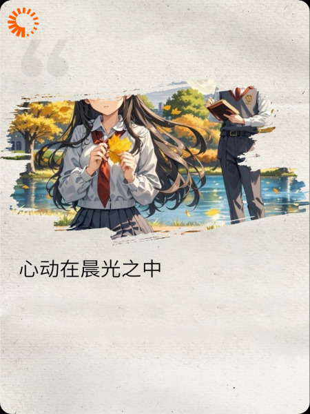 心动在晨光之中