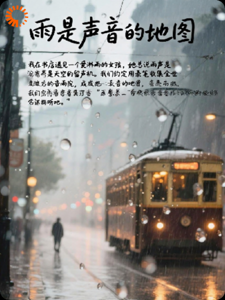 雨是声音的地图
