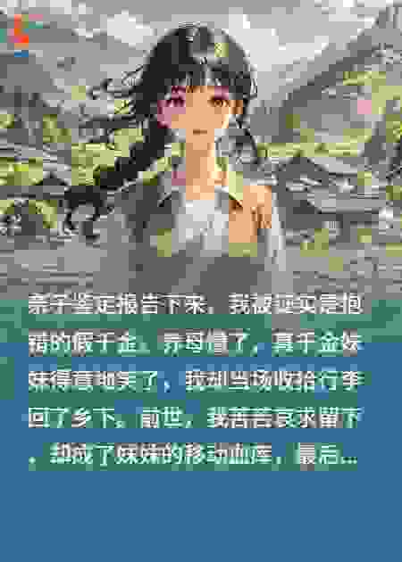当了十八年千金，我不过是妹妹的备用血库