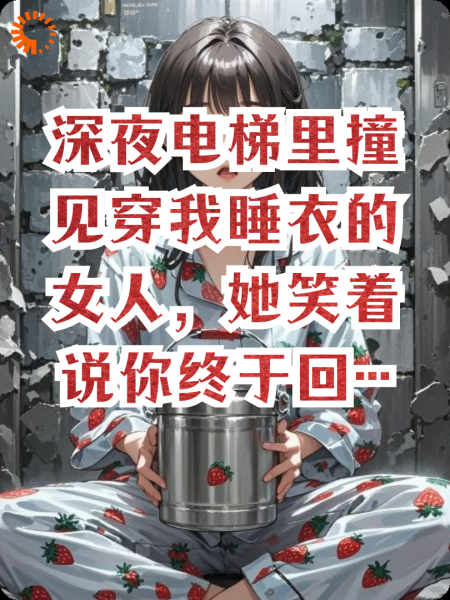 深夜电梯里撞见穿我睡衣的女人，她笑着说你终于回来了