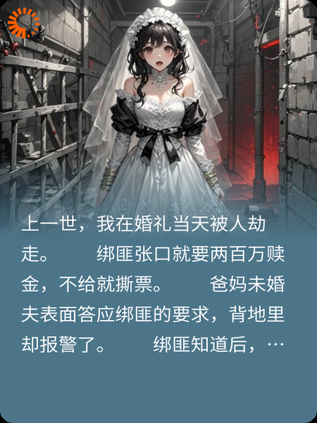 婚礼当天我被人绑架，丈夫却跟妹