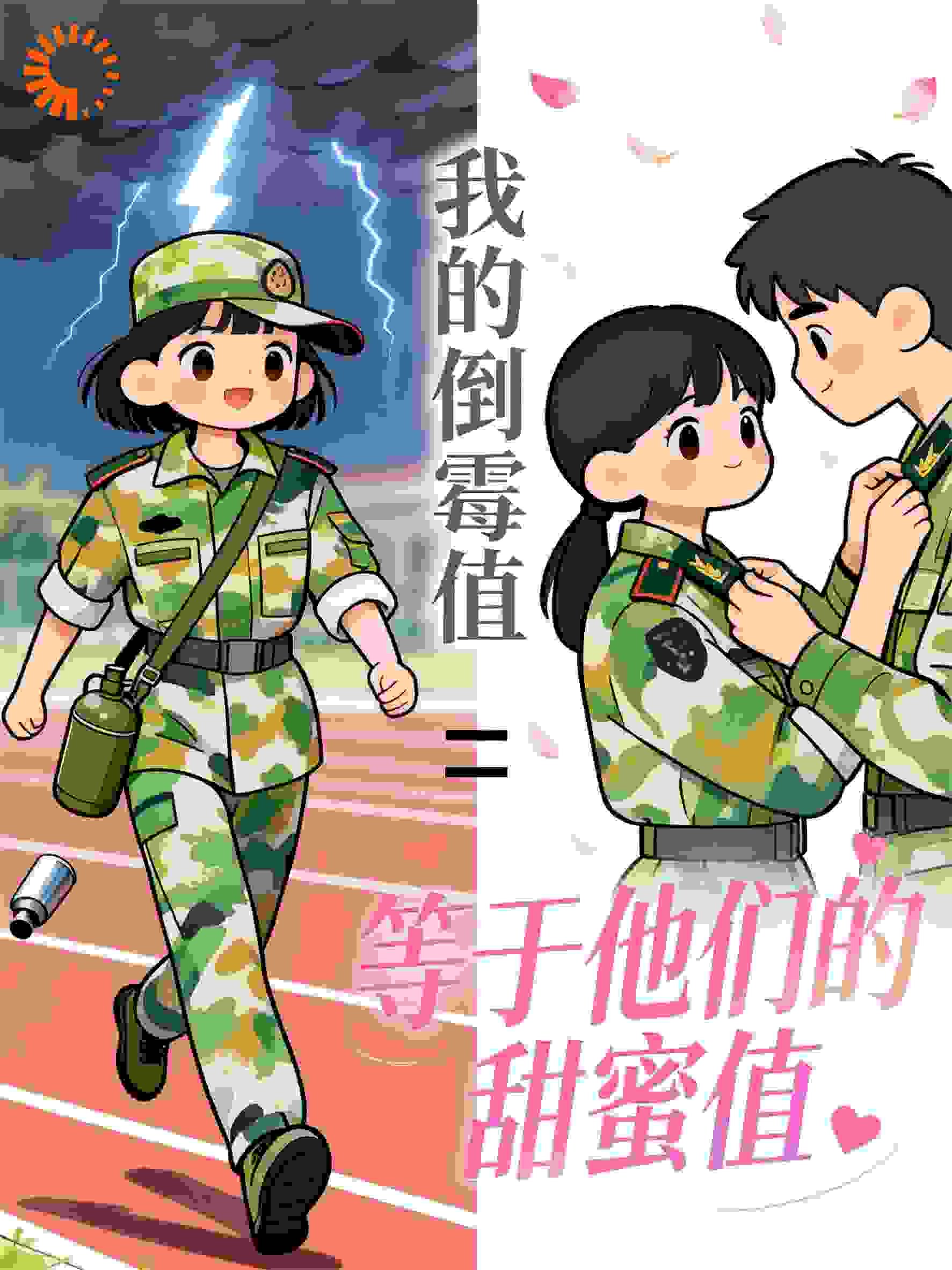 我的倒霉值等于他们的甜蜜值