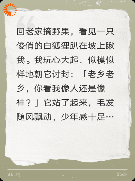 讨封狐大仙，我们原地结婚