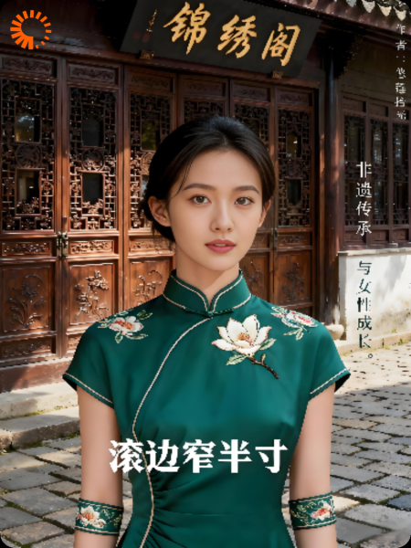 滚边窄半寸