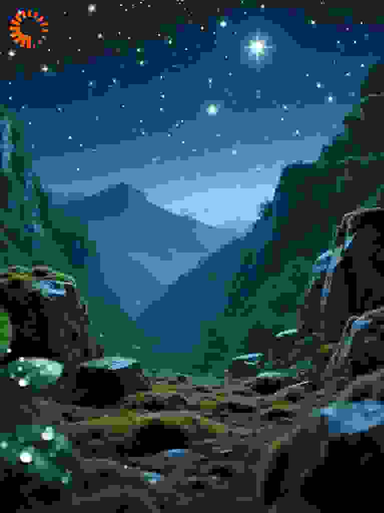 山坳坳里的星光
