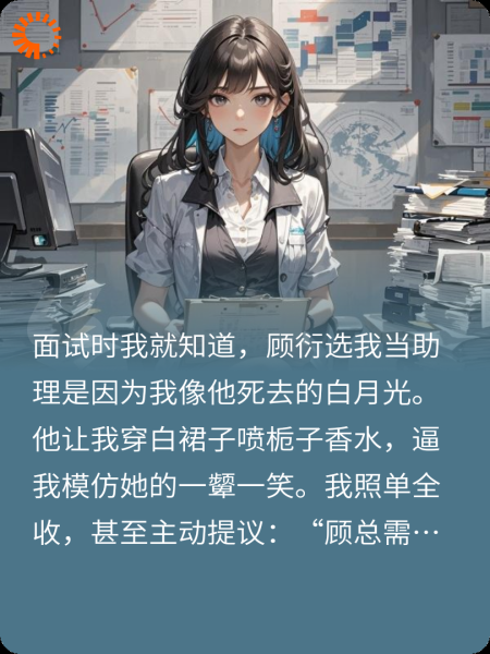 撕碎白月光后，替身助理她杀疯了